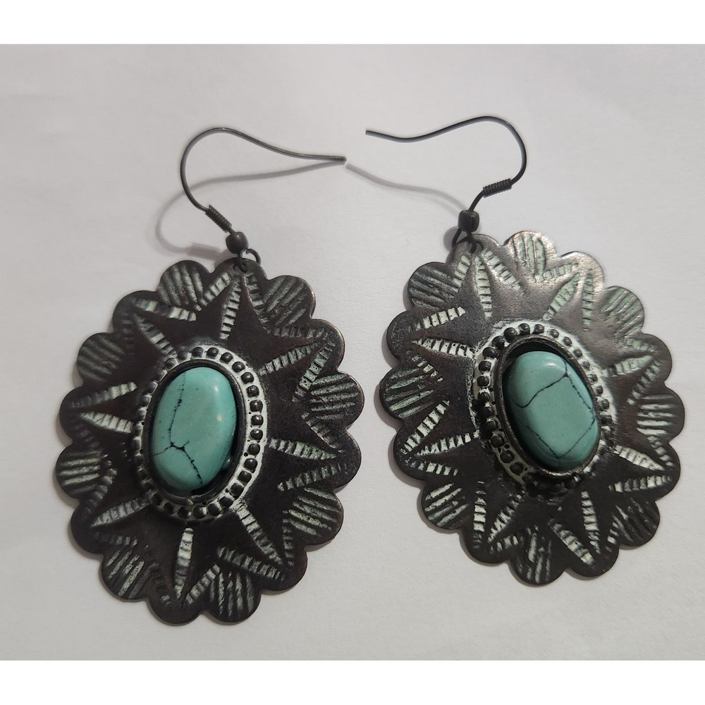 Beautiful Bronze Dangle Earrings